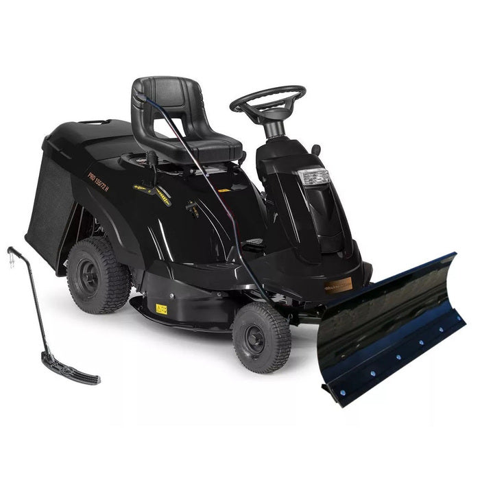 BLACK EDITION Combi PRO 155/72 H Aufsitzmäher inkl. Schneeschild 110 Plus