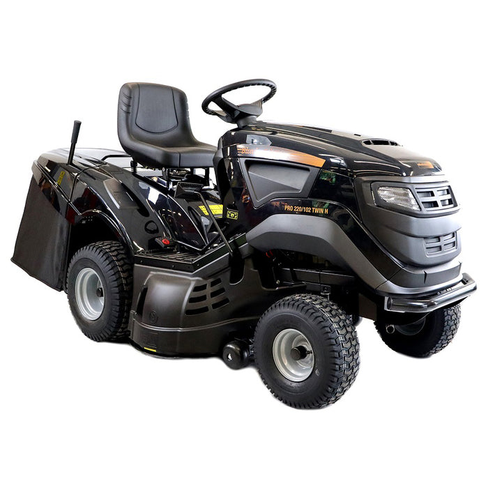 BLACK EDITION PRO 220/102 Twin HK Rasentraktor
