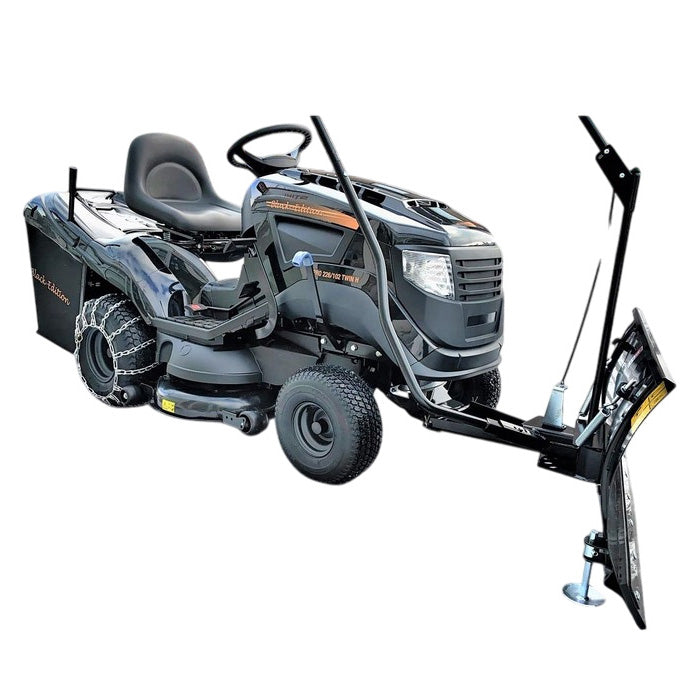 BLACK EDITION PRO 226/102 Twin H Rasentraktor inkl. Schneeschild 120 Plus