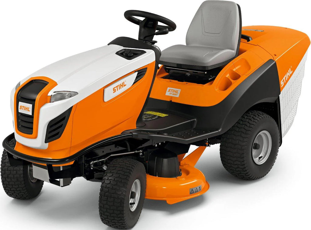 STIHL Rasentraktor RT 5097 Winterpaket mit Schneeschild und Schneeketten – Modell 2025