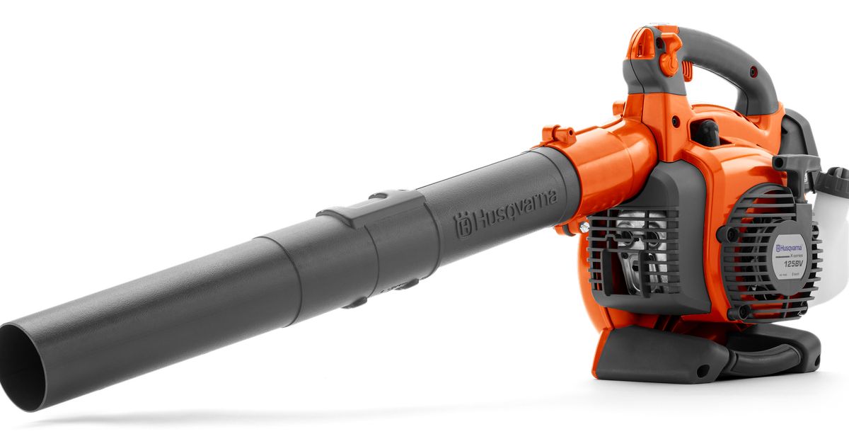 Husqvarna 125BVX Laubbläser Handgeführt mit Vakuumkit für effiziente Gartenarbeit